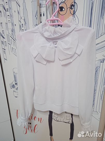 Школьная блузка 134