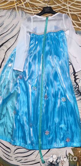 Эльза из Холодного сердца, костюм на рост 140