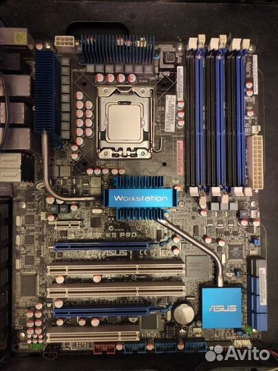 Asus P6T WS PRo + Intel core i7 950