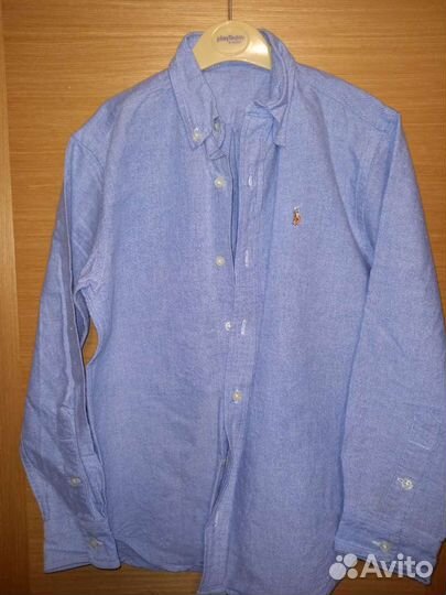 Летние рубашки, джинсы, джинсовки 134-140