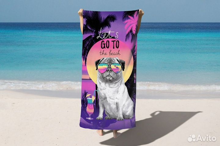 Полотенца вафельные банные,пляжные, для фитнеса