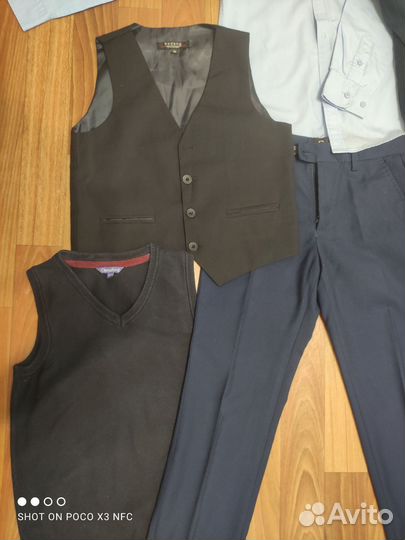 Одежда школьная пакетом рост 128-134