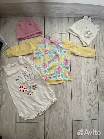 Пакет вещей для девочки 80