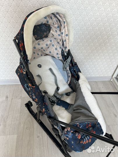 Санки коляска nika kids