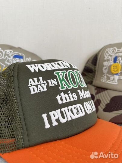 Кепка kapital trucker cap