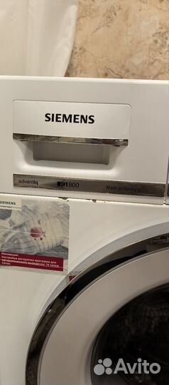 Стиральная машина siemens iq 800