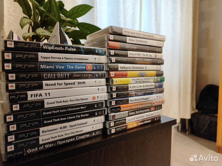 Коллекция игр на PSP