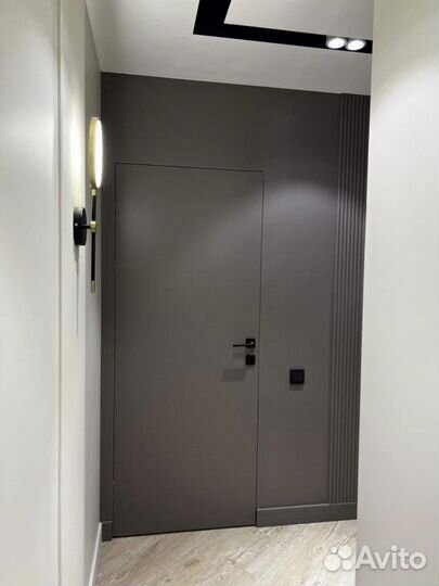 Скрытые межкомнатные двери под покраску