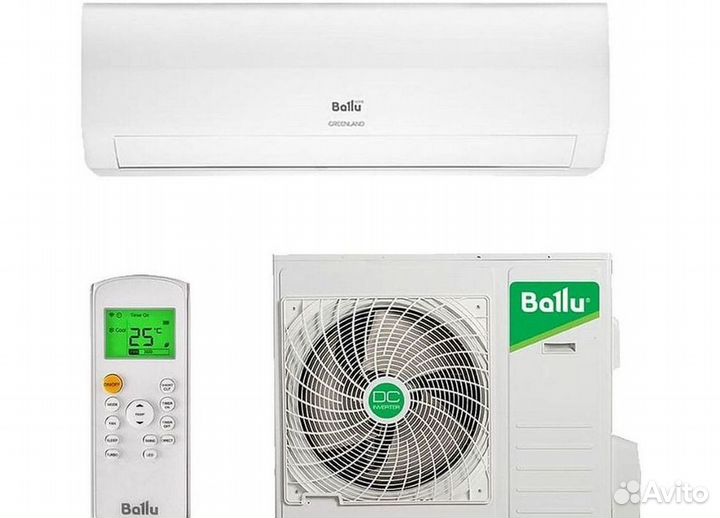 Сплит система с установкой