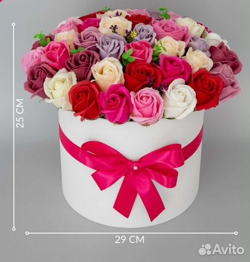 Мыльные розы букеты