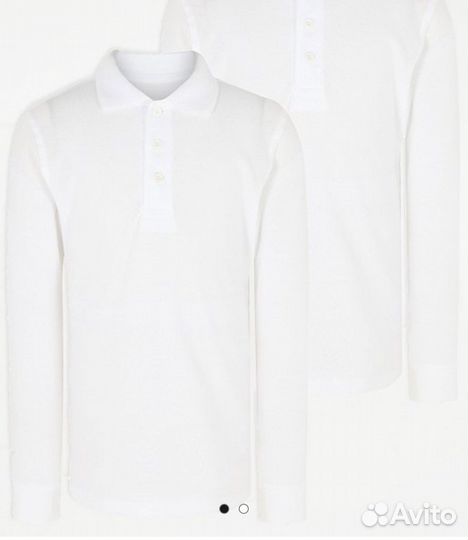 2 рубашки, 1 поло Asda George