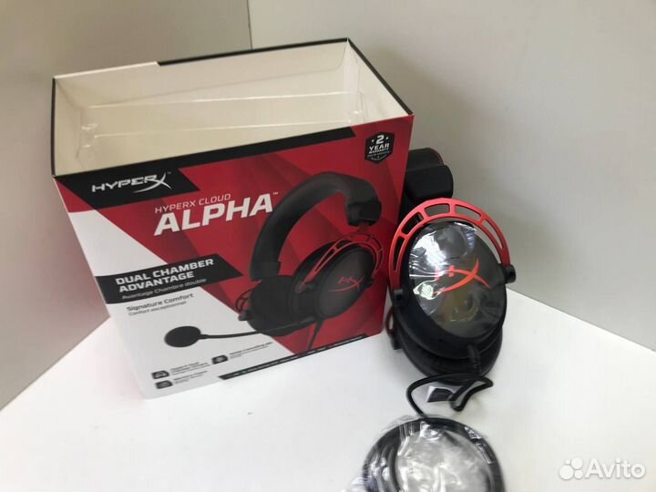Наушники Проводные Накладные HyperX Cloud Alpha