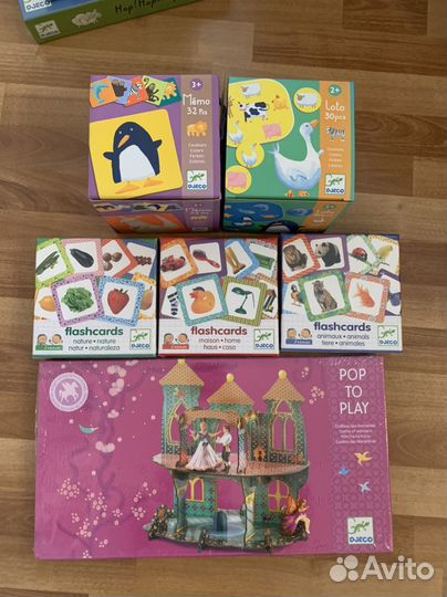 Настольные игры Djeco и Haba