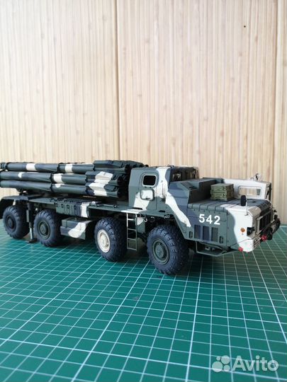 Сборная модель военной техники рсзо 