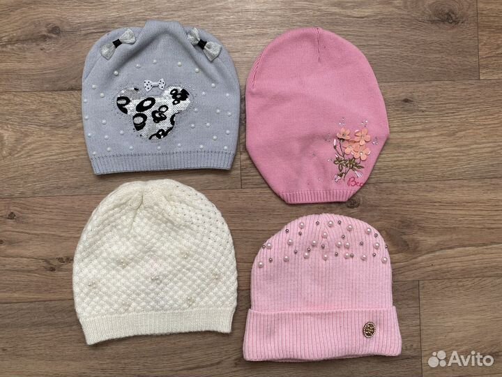 Шапки демисезонные для девочек