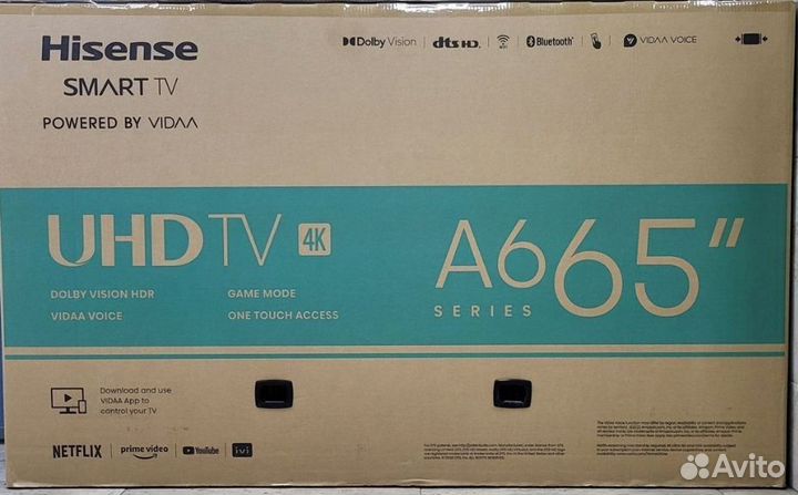 Новый телевизор 65