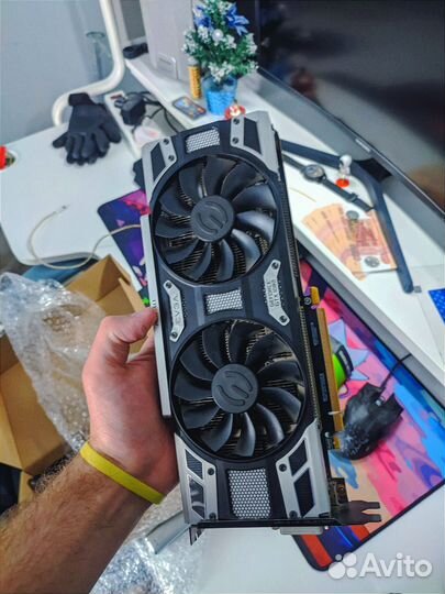 Видеокарта evga GTX 1080 SC Gaming ACX 3.0 8 Гб