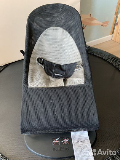 BabyBjorn Кресло-шезлонг Balance Soft Air сетка