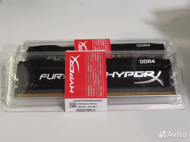 HyperX DDR4 8Gb PC-25600(3200MHz)