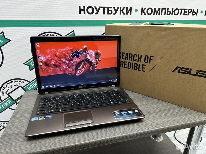 Игровой Asus Core i7-2670QM 8Gb GeForce SSD+500