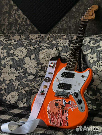 Электрогитара fender squier mustang FSR