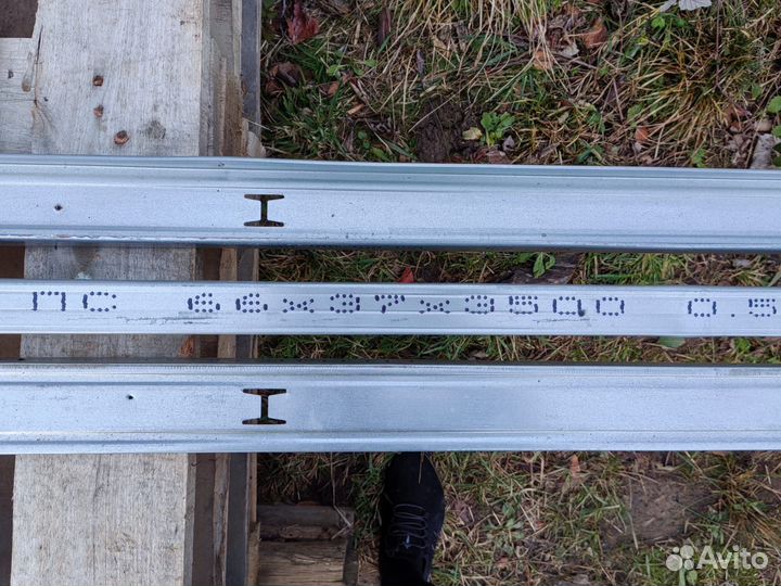 Профиль для гипсокартона стоечный пс 66/37/0.5