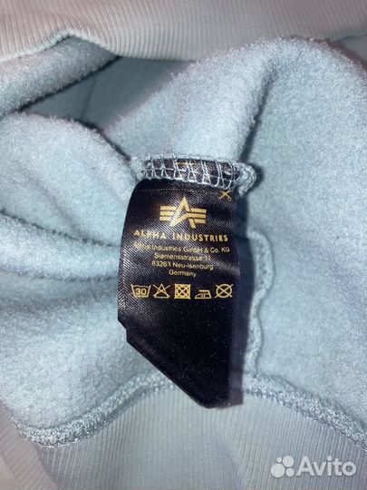Свитшот alpha industries