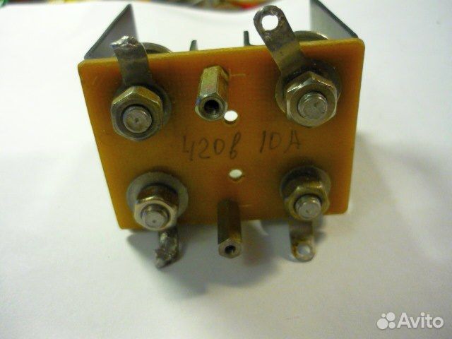 Диодный мост с охладит-ми, кд 203А