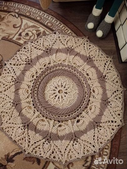 Ковер крючком