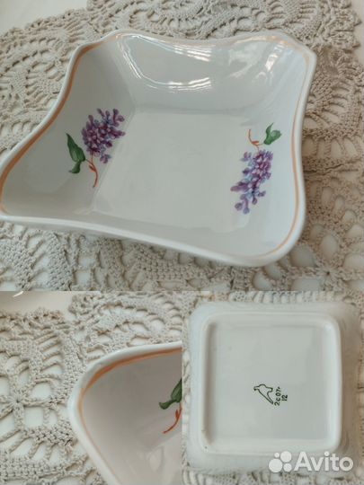 Тарелки фарфор и люминарк