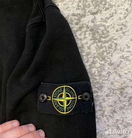 Зип худи stone island