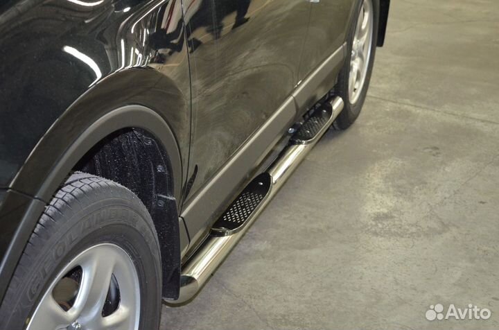 Защита порогов Toyota RAV4 2015+