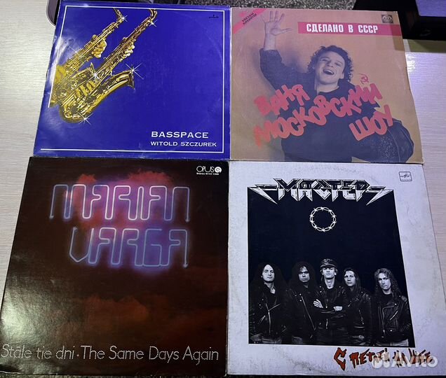 Виниловые пластинки разные