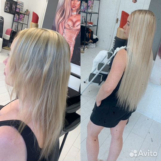 Наращивание волос,коррекция, снятие, капсуляция, о