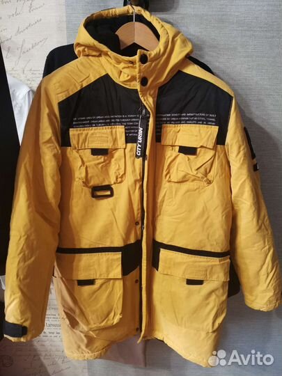 Куртка парка мужская, разм. S, рост. 164-170, б/у