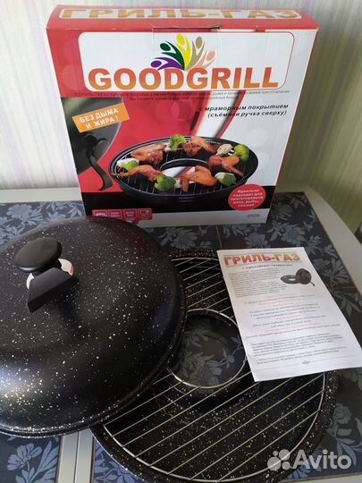 Сковорода газ гриль