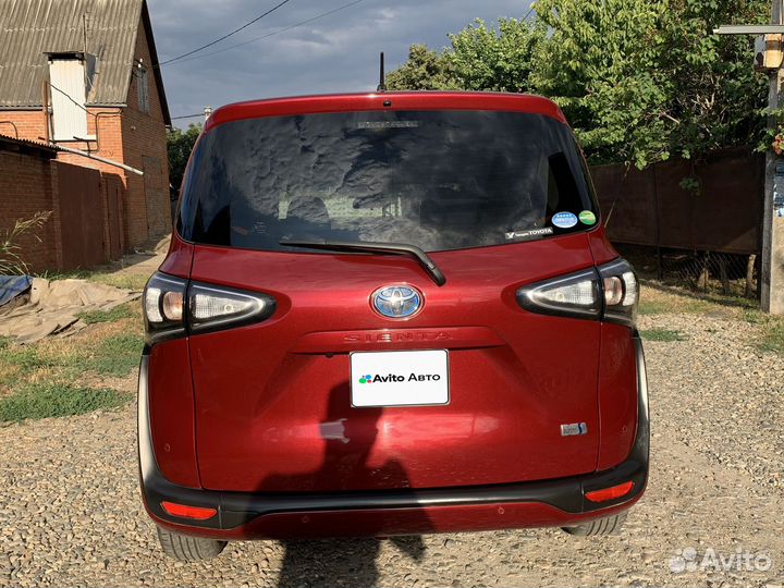 Toyota Sienta 1.5 CVT, 2019, 49 500 км