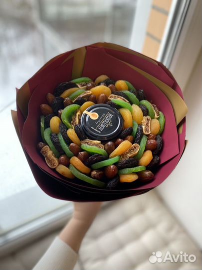 Съедобный букет Букет из сухофруктов