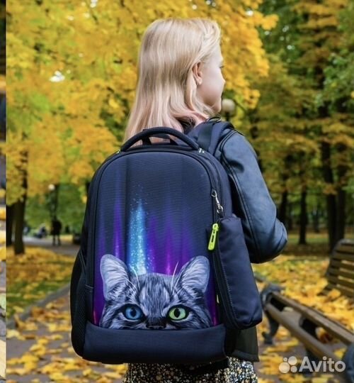 Рюкзак, портфель школьный с анатомический спинкой