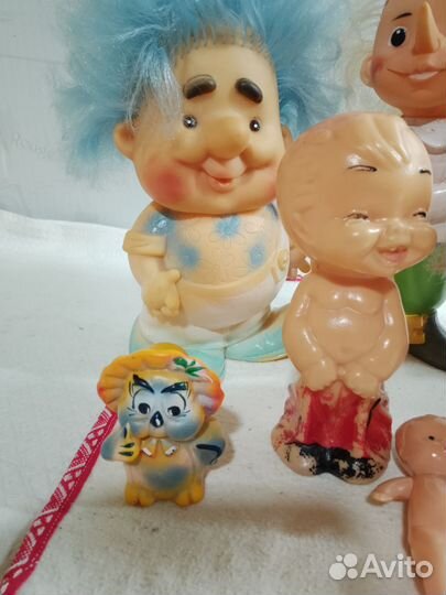 Резиновые игрушки СССР