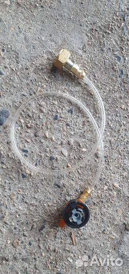 Адаптер для заправки газовых баллонов