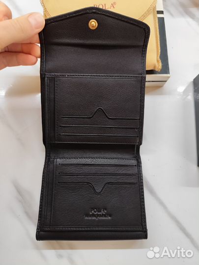 Кошелек мужской кожаный новый