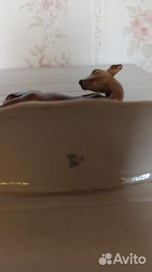 Олени фарфоровые ГДР 1950-60 гг