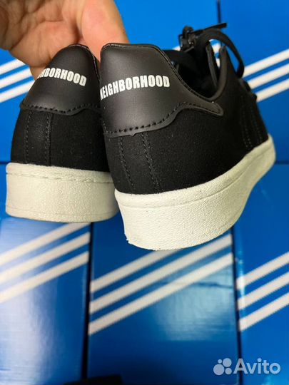 Adidas neighborhood X superstar 80S core blac