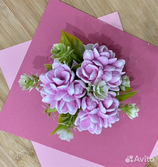 Букет цветов из мыла