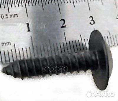 Винт саморез d4 мм hyundai/KIA 12492-06187B