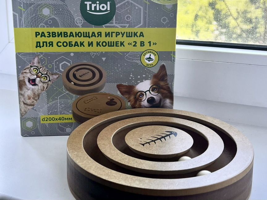 Игрушка развивающая для собак и кошек Triol