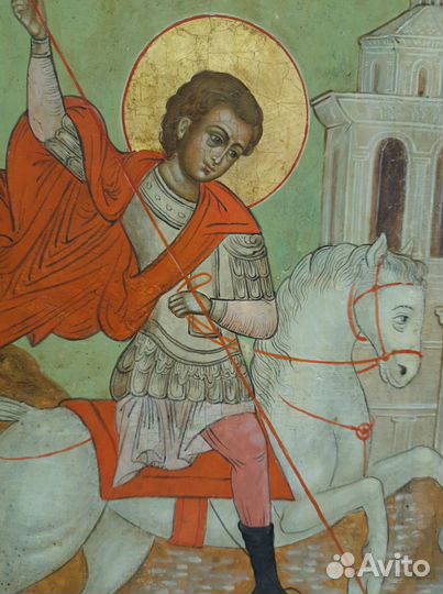 Старинные иконы. Св. Георгий Победоносец