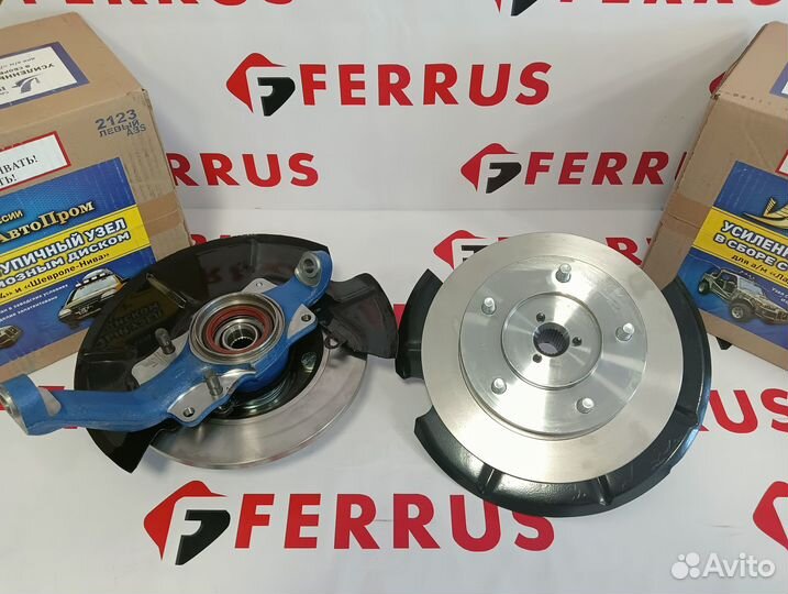 Ступичный узел 2123 с гладким диском в сб (Ивеко)