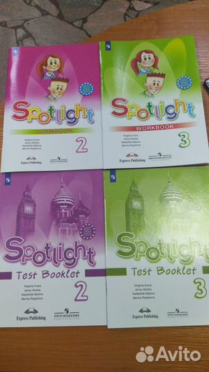 Spotlight Workbook. Spotlight Test Booklet